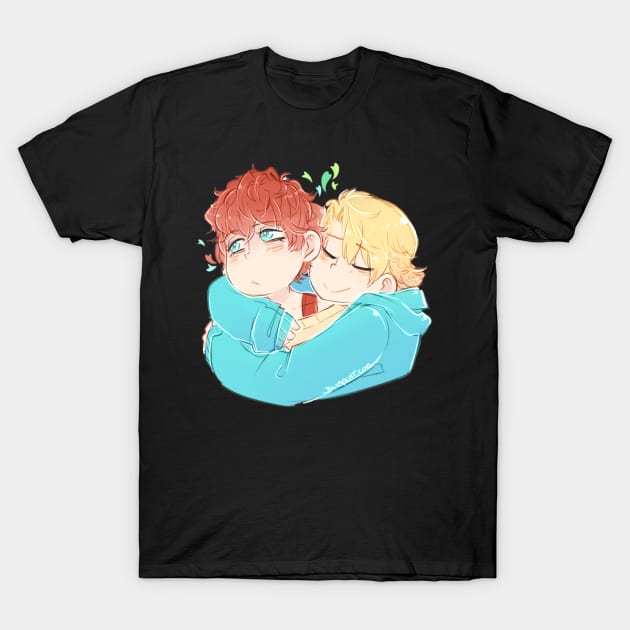 Yooran Hug T-Shirt by Blimpcat